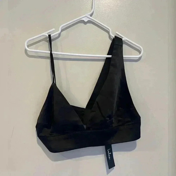Lulus Watch Me Wow Satin Asymmetrical Crop Tank New With Tag - Picture 4 of 7